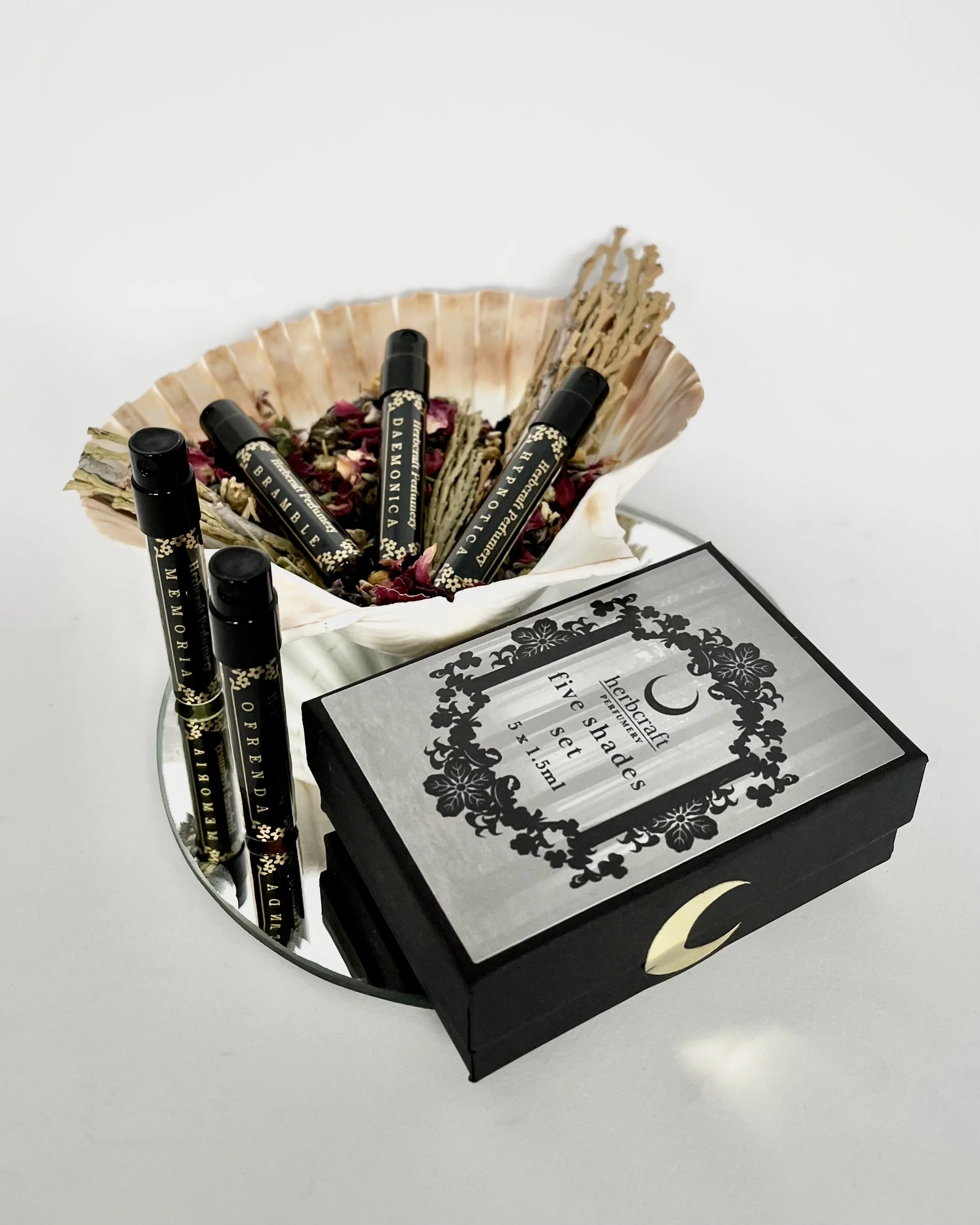 Five Shades Set — herbcraft perfumery